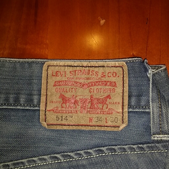 Men's Levi 514 34x30 - Picture 2 of 2